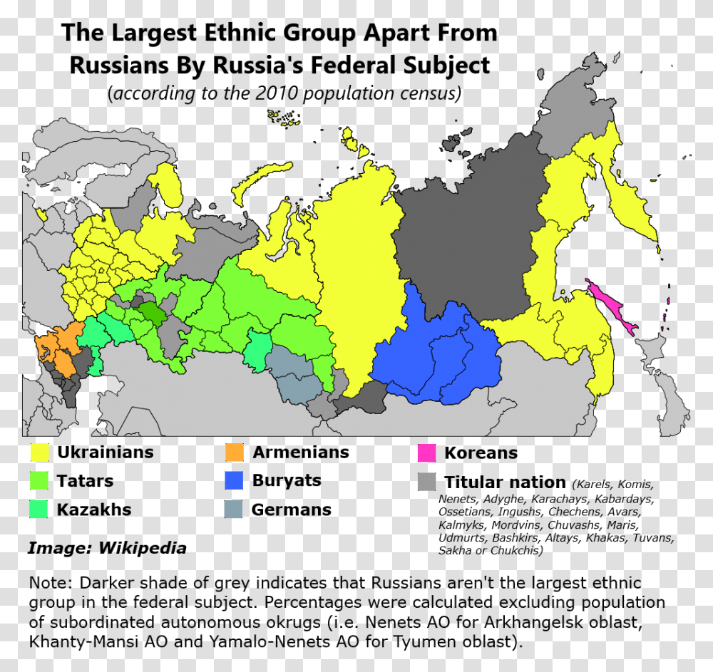 The Largest Ethnic Group Apart From Russians By Federal Karta Dalnevostochnogo Federalnogo Okruga, Plot, Map, Diagram, Atlas Transparent Png