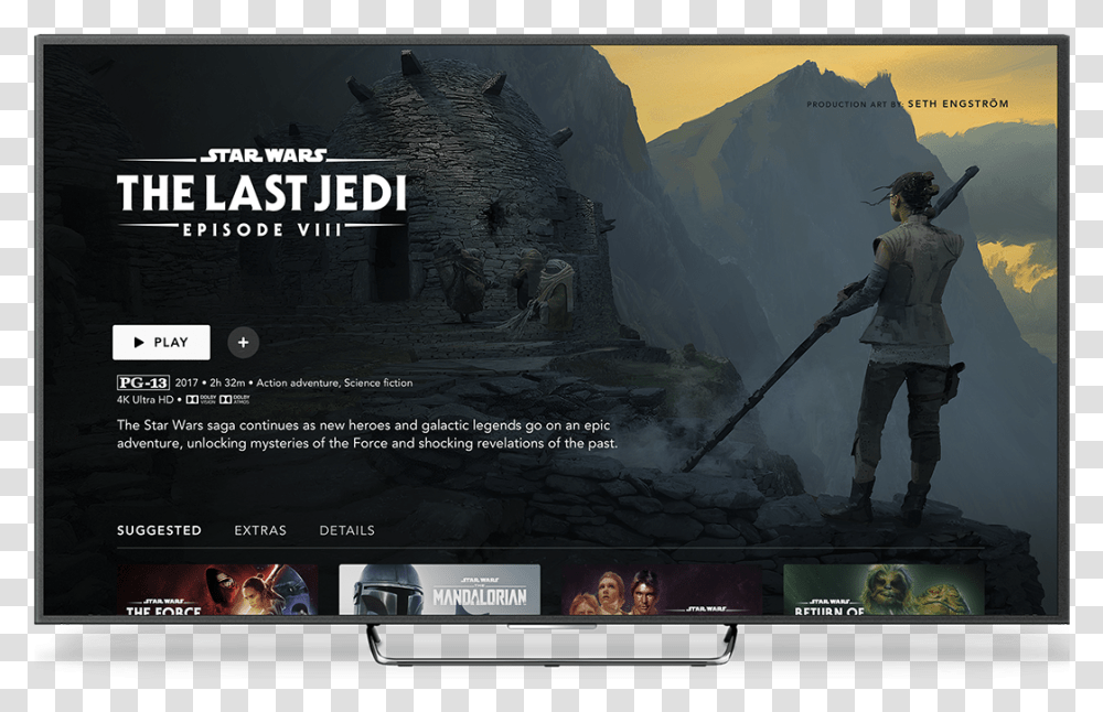 The Last Jedi On Disney Disney Plus May The, Person, Human, Poster, Advertisement Transparent Png