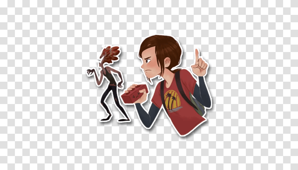 The Last Of Stickers Set For Telegram, Hand, Person, Arm, Face Transparent Png