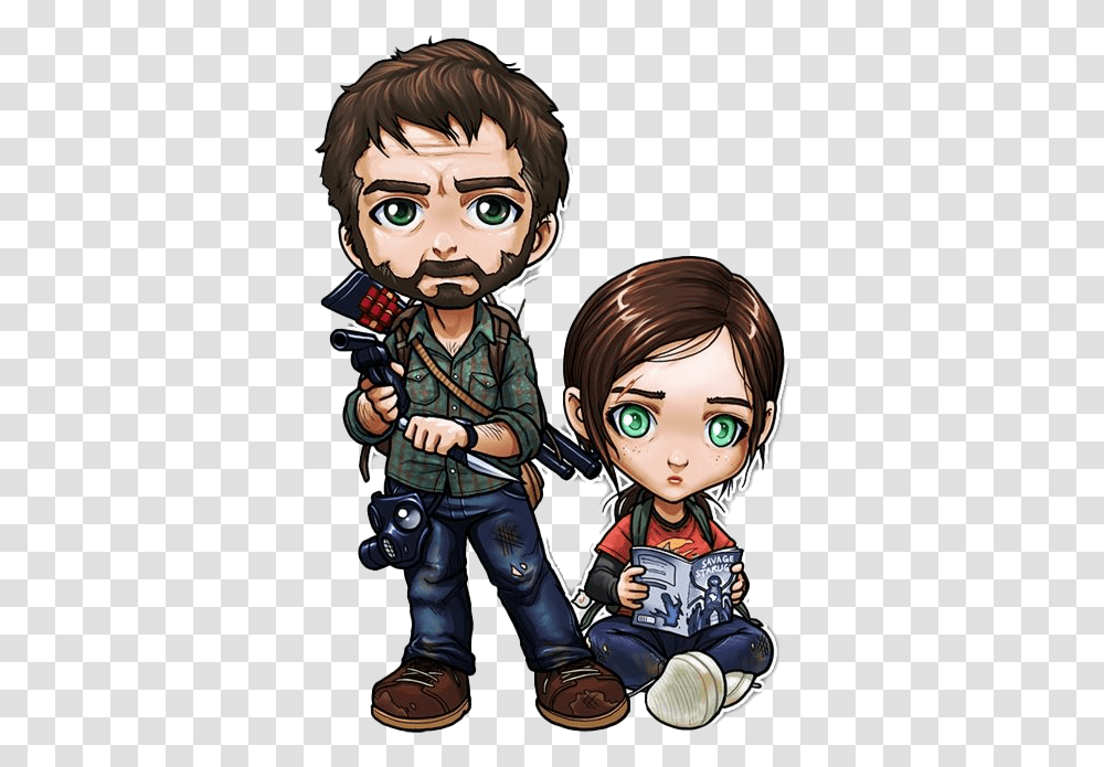 The Last Of Us Images Drawing Of Last Of Us, Comics, Book, Person, Human Transparent Png