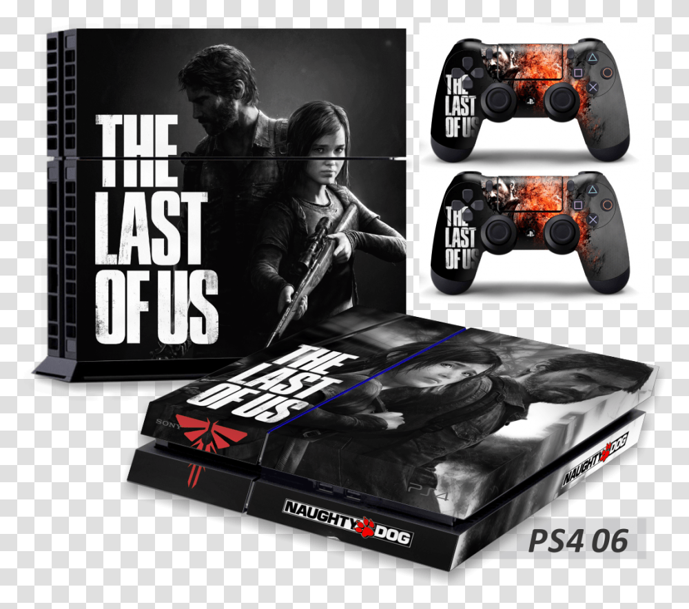 The Last Of Us Ps4 Last Of Us Remastered Cover, Person, Electronics, Poster, Advertisement Transparent Png