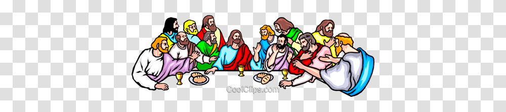 The Last Supper Royalty Free Vector Clip Art Illustration, Person, People, Game, Gambling Transparent Png