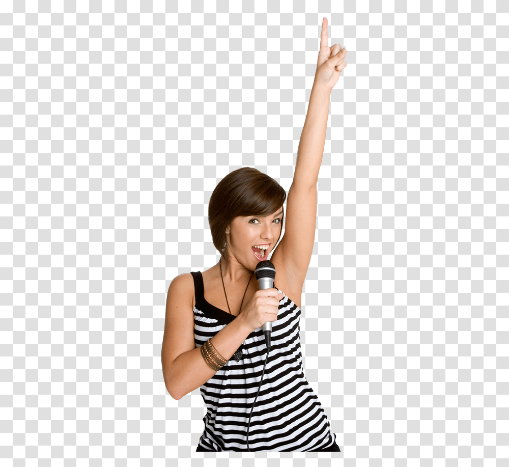 The Latham School Of Dance Download Girl Girl Singing, Person, Microphone, Electrical Device, Finger Transparent Png