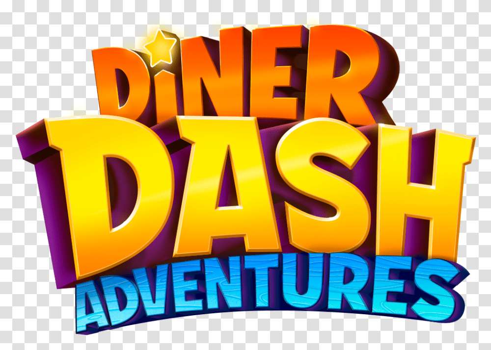 The Leader In 3d Freemium Mobile Diner Dash Adventures Logo, Gambling, Game, Slot, Crowd Transparent Png