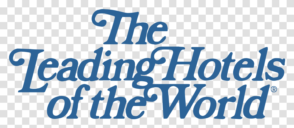 The Leading Hotels Of The World Logo Leading Hotels Of The World Eps, Alphabet, Word, Number Transparent Png