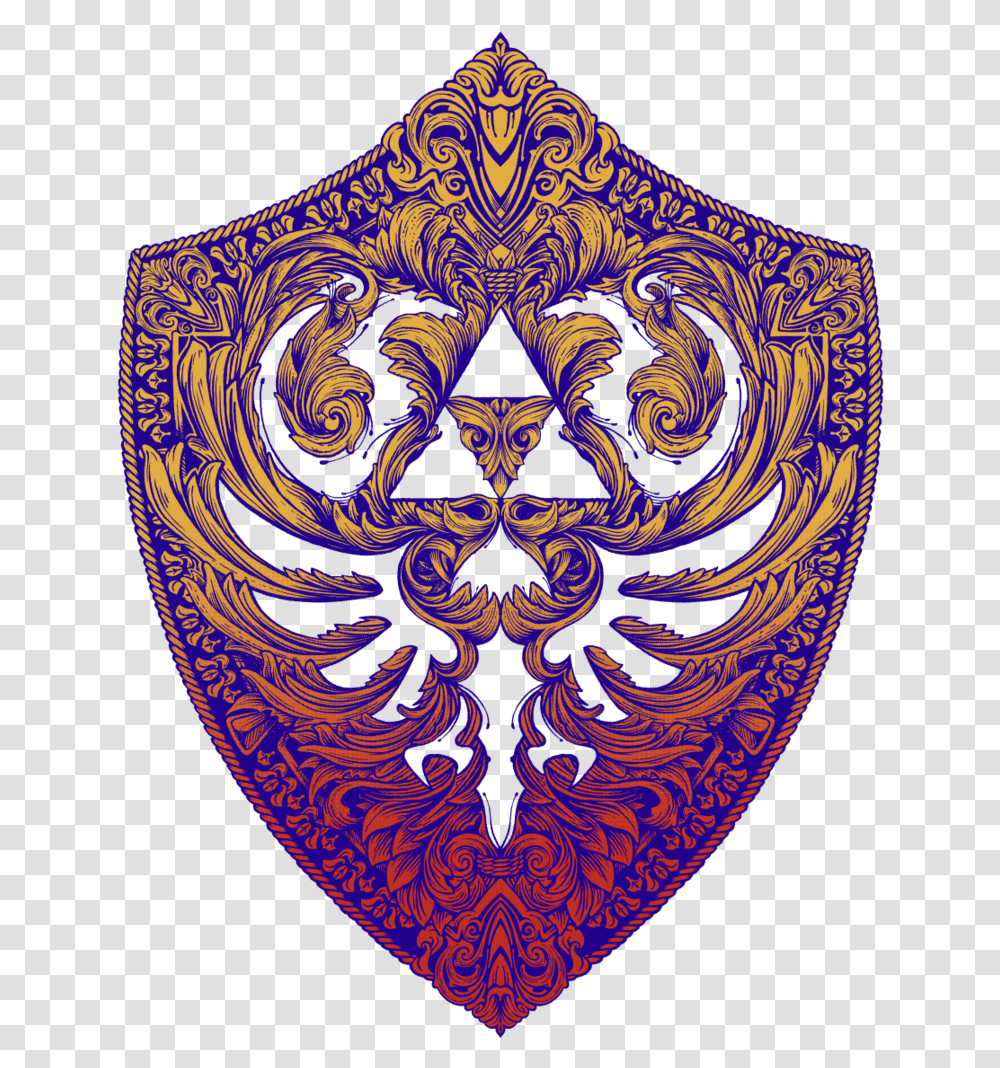 The Legend Of Zelda, Armor, Rug, Pattern, Shield Transparent Png