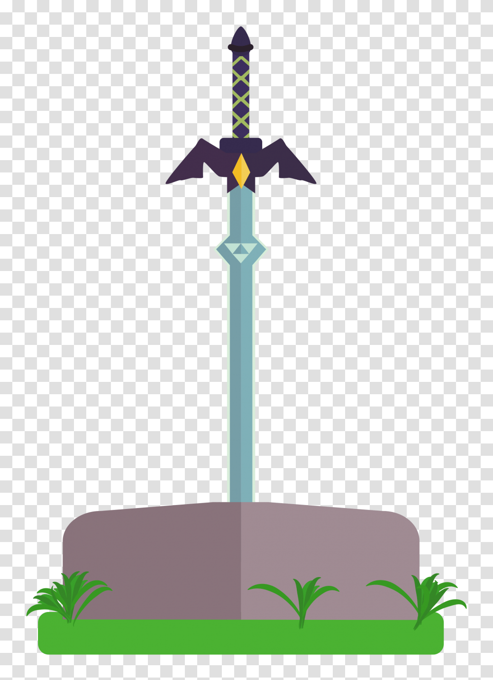 The Legend Of Zelda, Cross, Weapon, Weaponry Transparent Png
