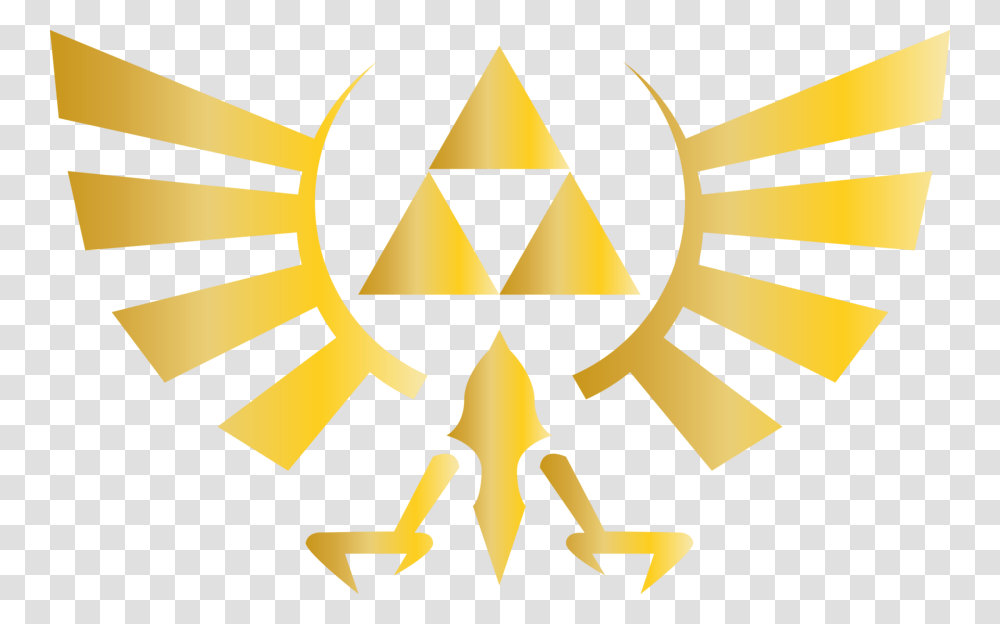 The Legend Of Zelda Download Zelda Logo, Cross, Triangle, Halloween Transparent Png