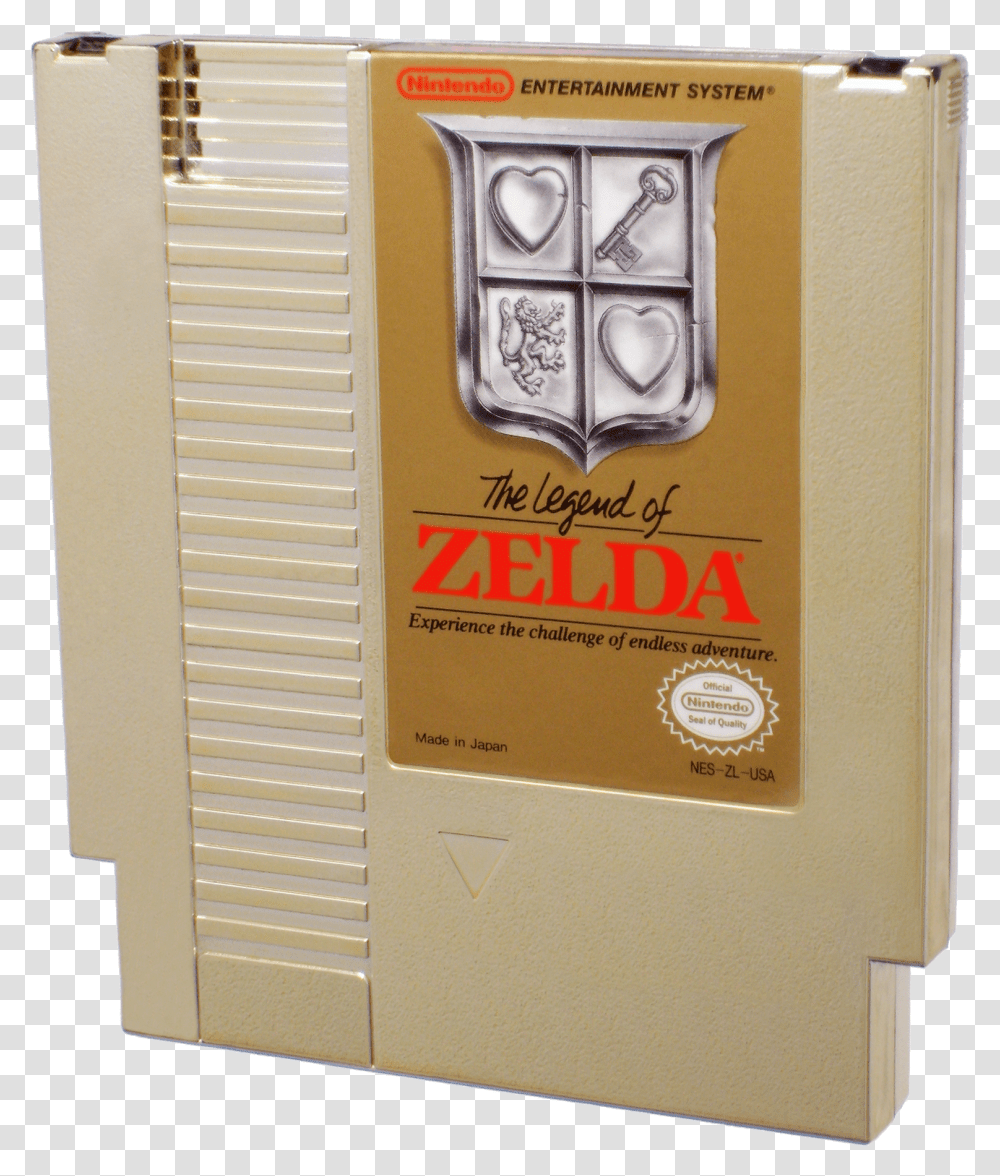 The Legend Of Zelda Gold Nes Cartridge Legend Of Zelda Nes Cartridge Transparent Png
