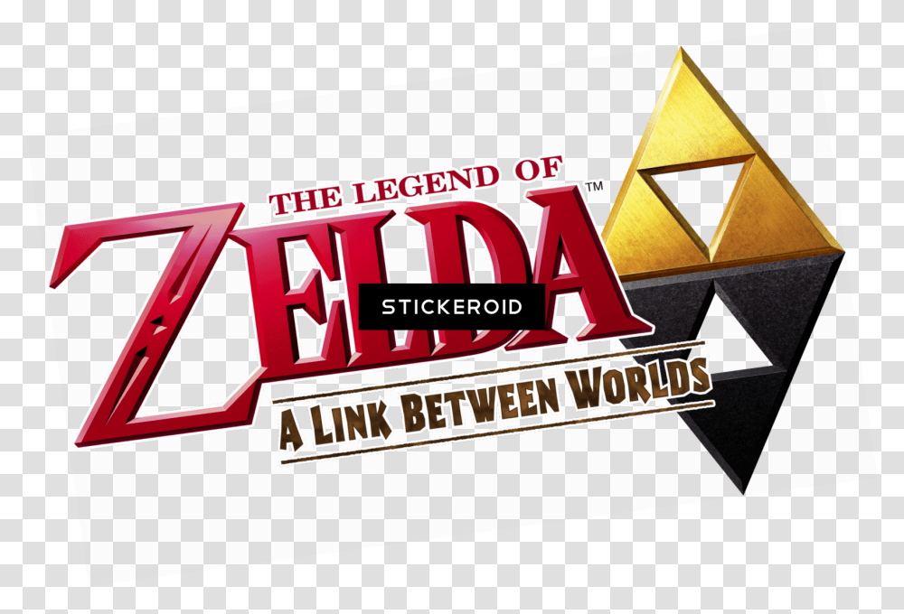 The Legend Of Zelda Logo Download Legend Of Zelda A Link Between Worlds Logo, Flyer, Poster, Paper, Advertisement Transparent Png