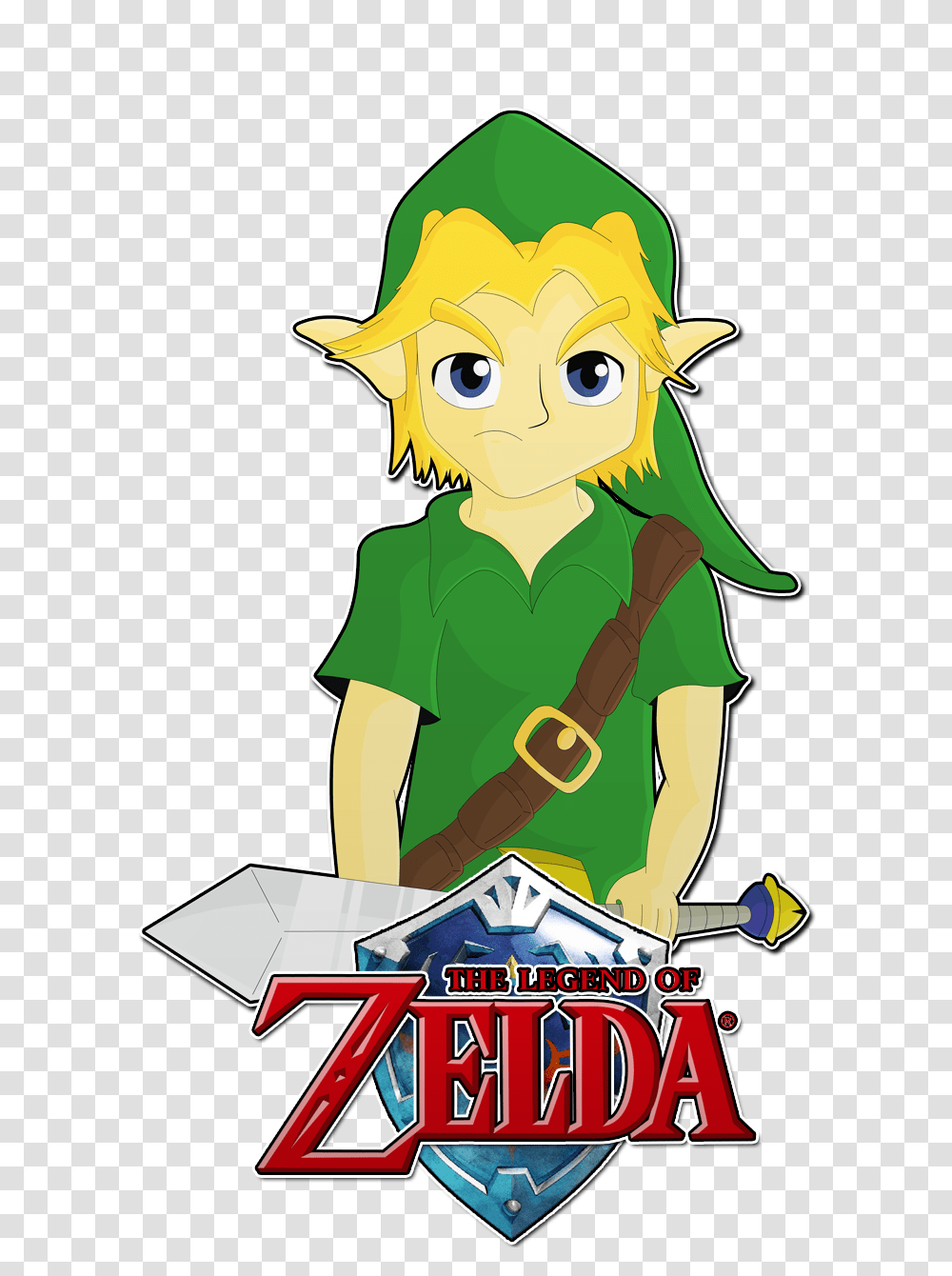 The Legend Of Zelda Logo, Person, Poster, Advertisement, Elf Transparent Png