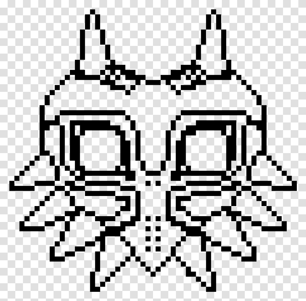 The Legend Of Zelda Majora's Mask Pixel Art Zelda, Gray Transparent Png
