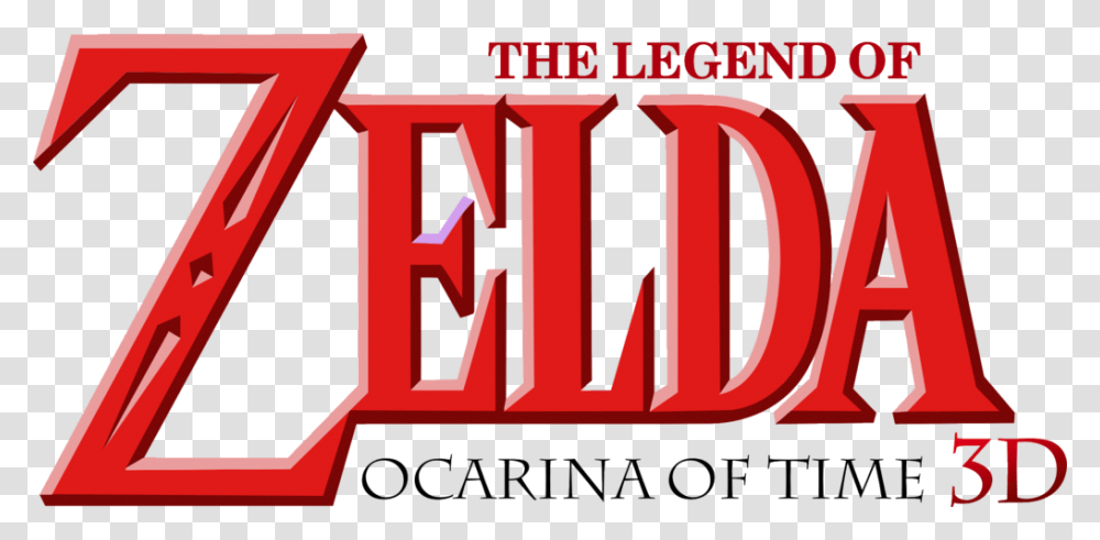 The Legend Of Zelda Ocarina Of Time, Word, Logo Transparent Png