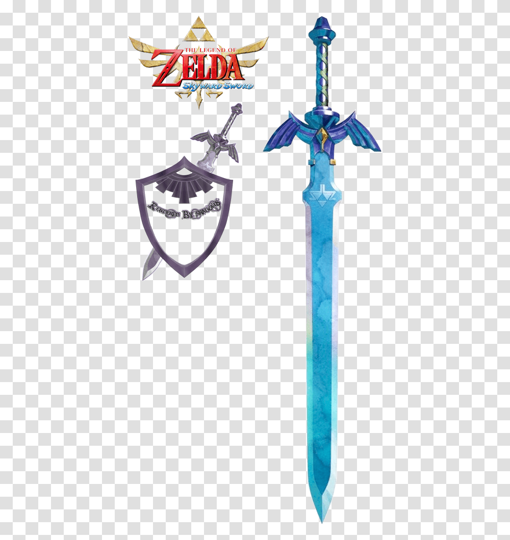 The Legend Of Zelda Skyward Sword Master Sword, Weapon, Cross, Blade Transparent Png