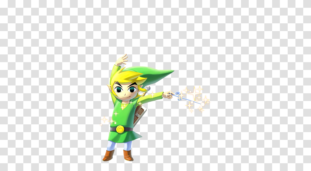 The Legend Of Zelda The Wind Waker Hd For Wii U, Green, Toy Transparent Png