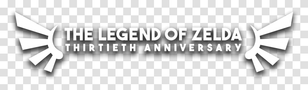 The Legend Of Zelda Thirtieth Anniversary Walkthrough Legend Of Zelda Anniversary Clear Logo, Word, Alphabet, Label Transparent Png