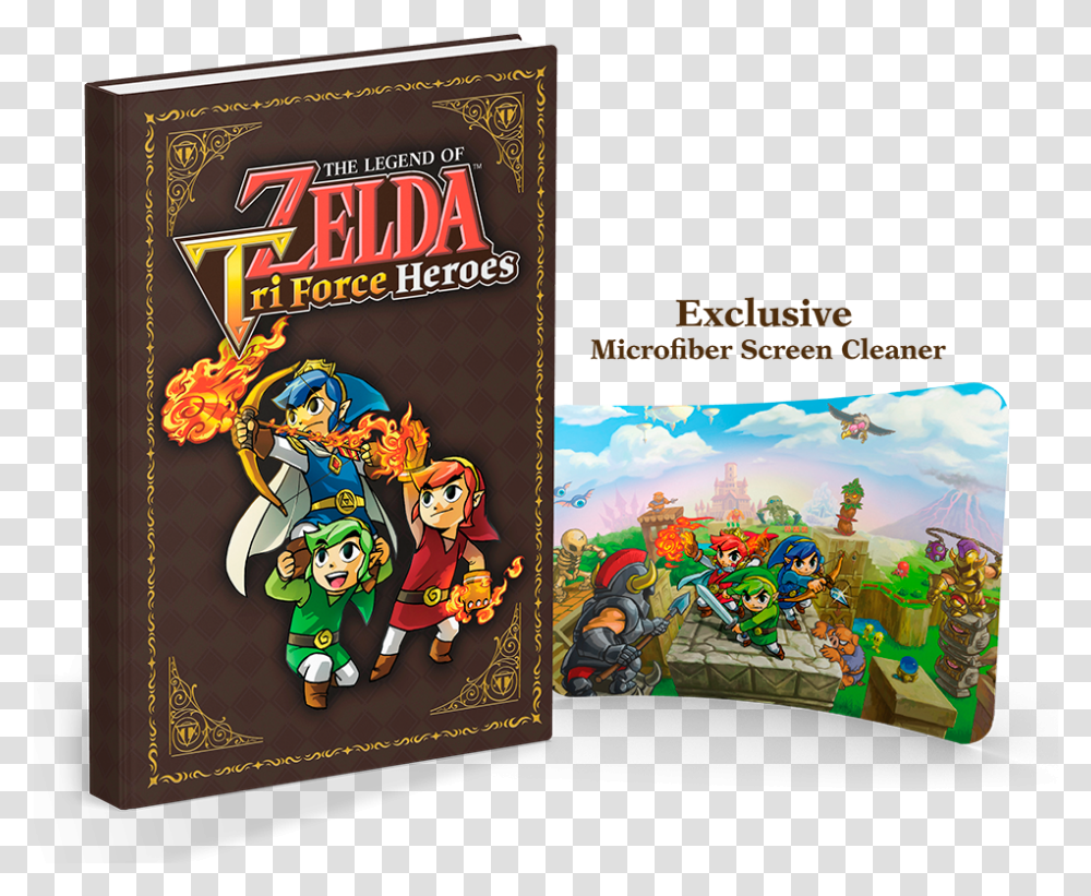 The Legend Of Zelda Triforce Heroes Prima Guild, Super Mario Transparent Png