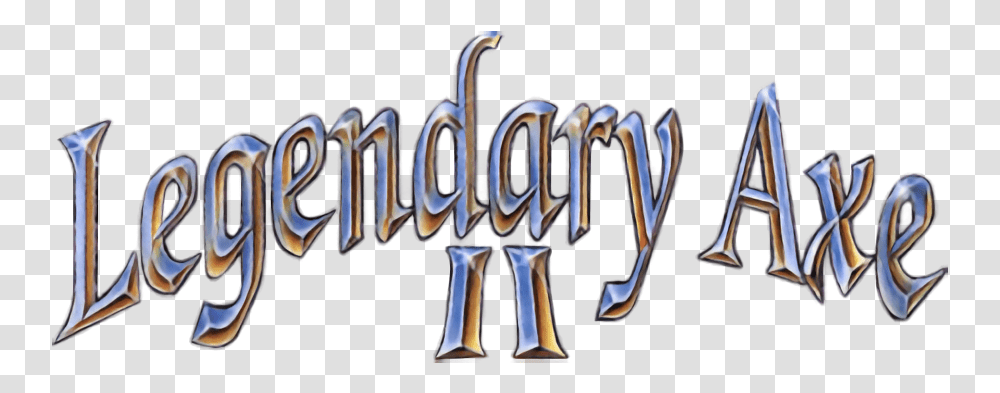 The Legendary Axe Ii Game Legendary Axe Ii Logo, Word, Text, Alphabet, Symbol Transparent Png