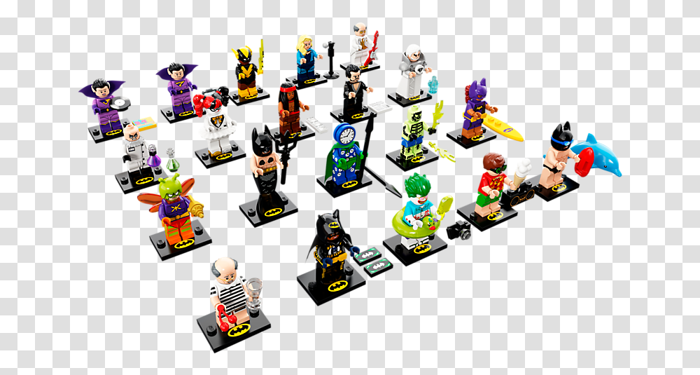 The Lego Batman Movie Series Lego Batman Movie Minifigures Series, Toy, Person, Tabletop, Furniture Transparent Png