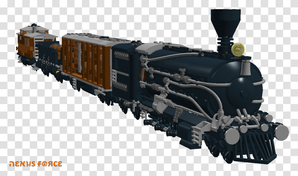 The Lego Movie Steam Train Lego Movie Old West Train, Locomotive, Vehicle, Transportation, Machine Transparent Png