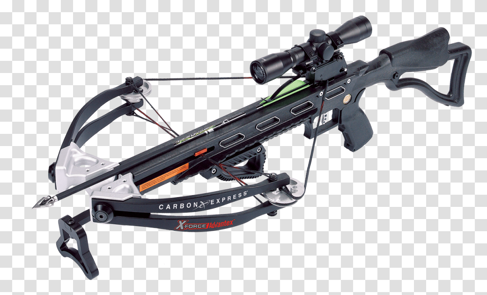 The Lethal New X Force Advantex Crossbow From Carbon Carbon Express Crossbow X Force Advantex, Gun, Weapon, Weaponry, Arrow Transparent Png