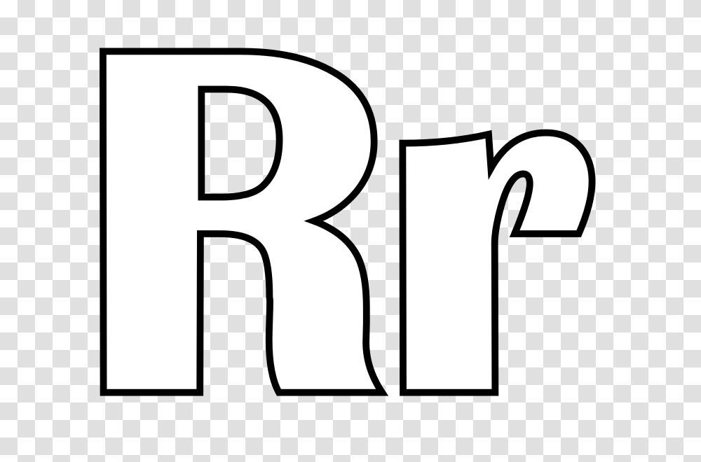 The Letter R Coloring Pages, Number, Word Transparent Png