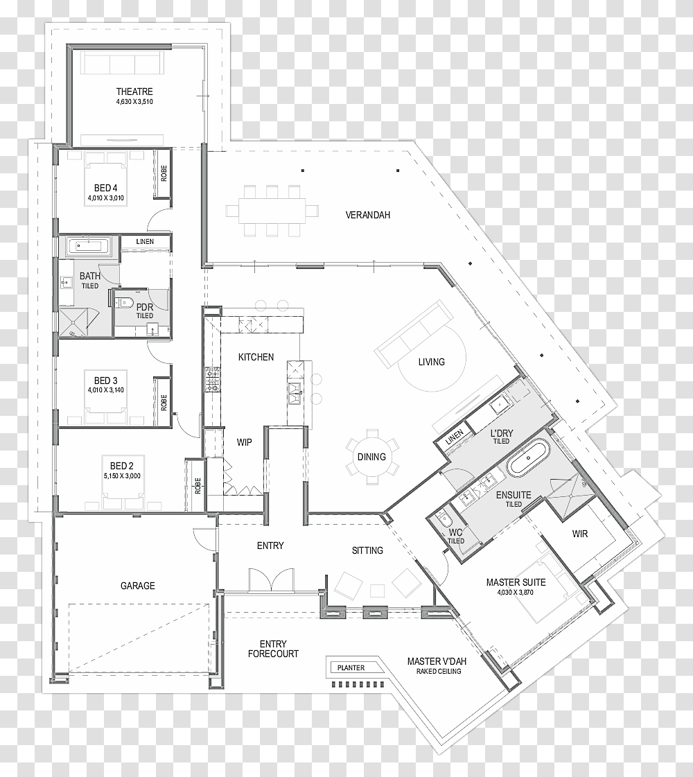 The Levanto Floor Plan Floor Plan, Diagram, Plot Transparent Png
