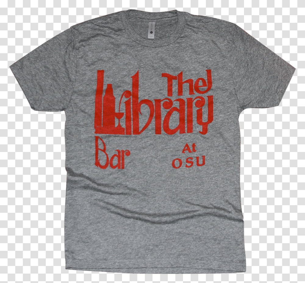 The Library Grey Columbus Ohio Tri Blend Shirt Active Shirt, Apparel, T-Shirt Transparent Png