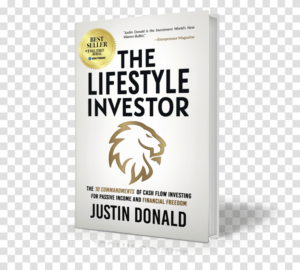 The Lifestyle Investor A New Book From Justin Donald Language, Poster, Advertisement, Flyer, Paper Transparent Png