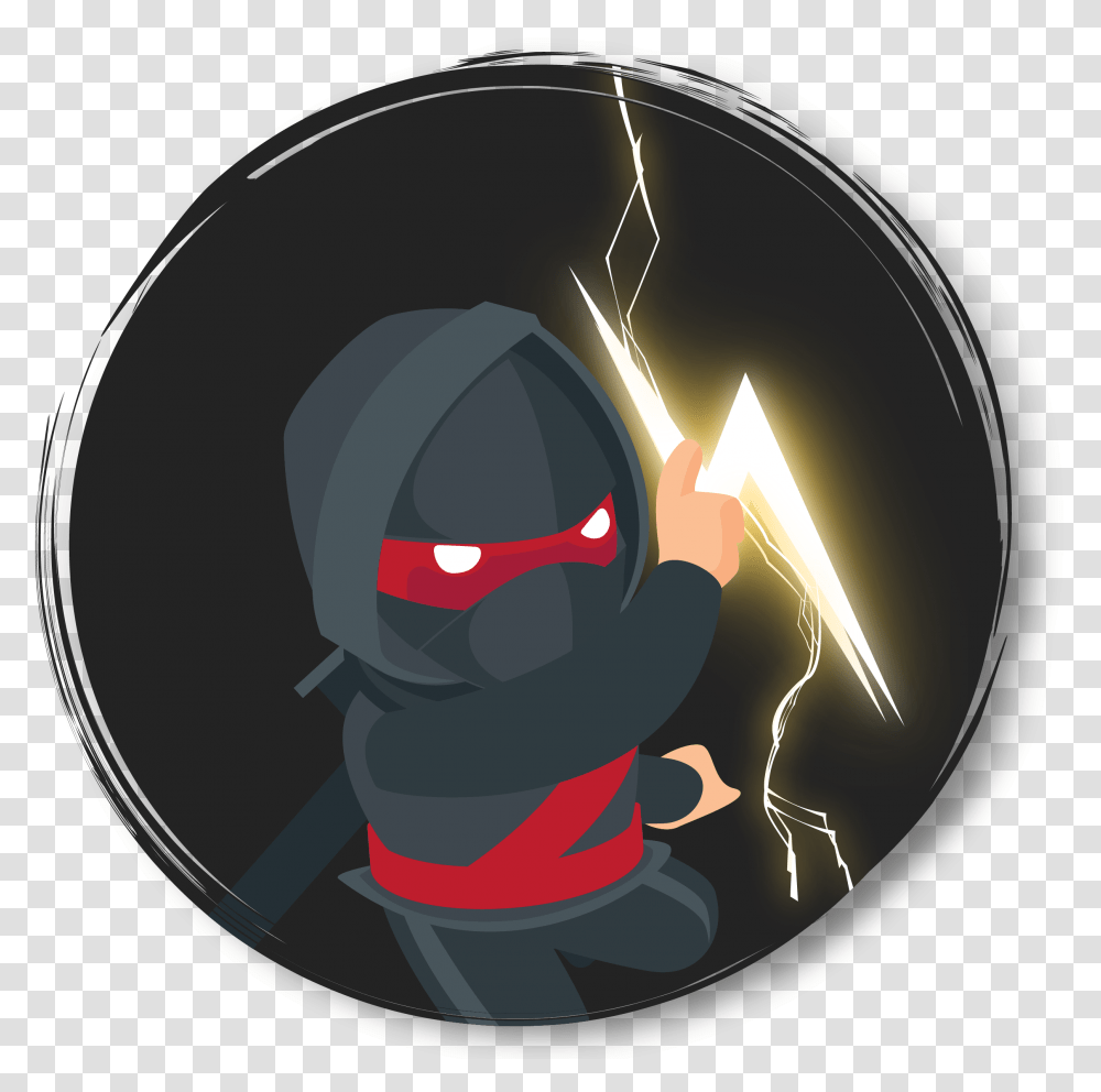 The Lightning Strike Digital Kungfu, Ninja, Symbol, Helmet, Clothing Transparent Png