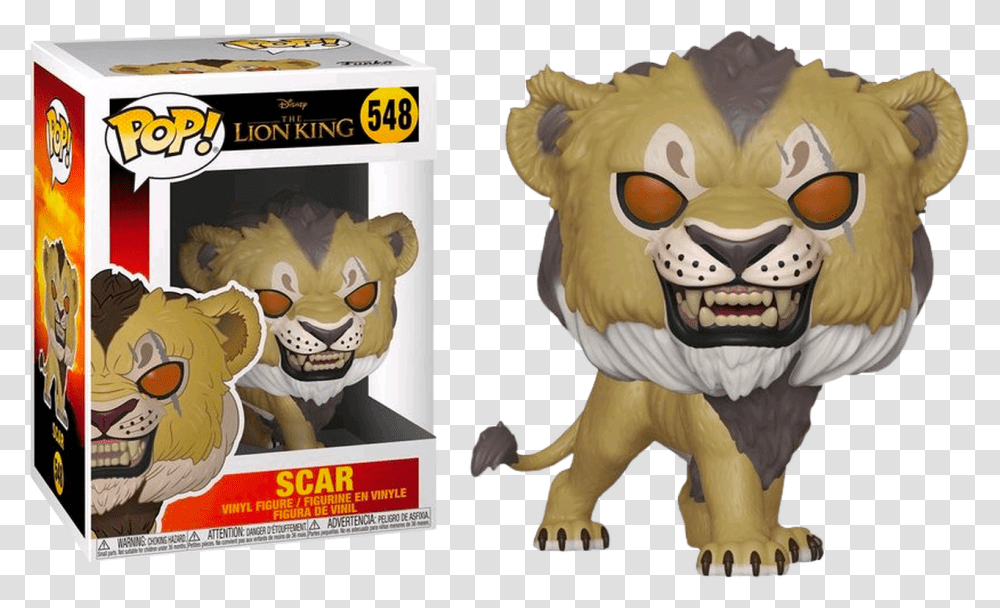 The Lion King 2019 Scar Pop Vinyl Figure Funko Pop Lion King 2019, Toy, Plush, Mammal, Animal Transparent Png