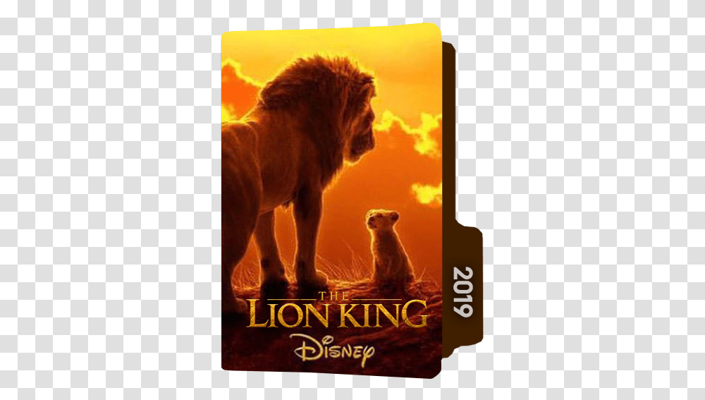 The Lion King 2019folder Icon Lion King 2019 Icon, Poster, Advertisement, Mammal, Animal Transparent Png
