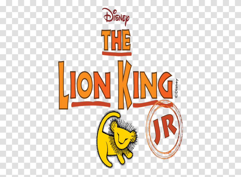 The Lion King Logo Disney The Lion King Jr, Alphabet, Advertisement, Paper Transparent Png