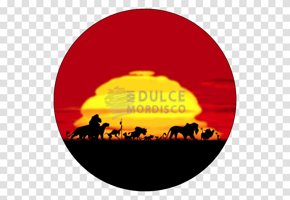 The Lion King Mufasa Simba Youtube Circle Of Life Background, Outdoors, Nature, Silhouette, Sky Transparent Png