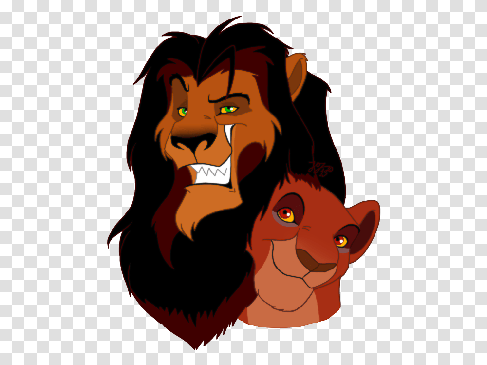 The Lion King Scar Ahadi Big Cat Lion King Scar Fan Art, Ape, Wildlife, Mammal, Animal Transparent Png