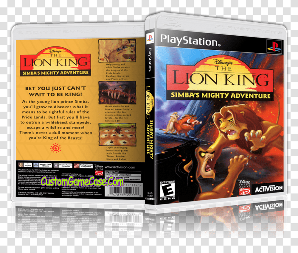 The Lion King Simba's Mighty Adventure Lion King Playstation, Person, Human, Disk Transparent Png
