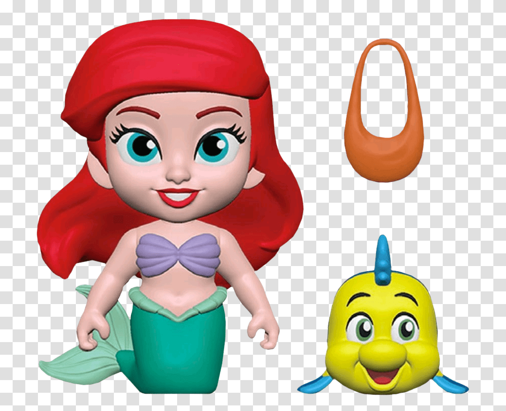 The Little Mermaid Funko 5 Star Disney, Toy, Doll, Person, Human Transparent Png