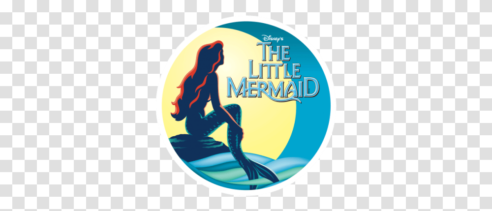 The Little Mermaid Presented By Davis Musical Little Mermaid, Logo, Symbol, Trademark, Disk Transparent Png