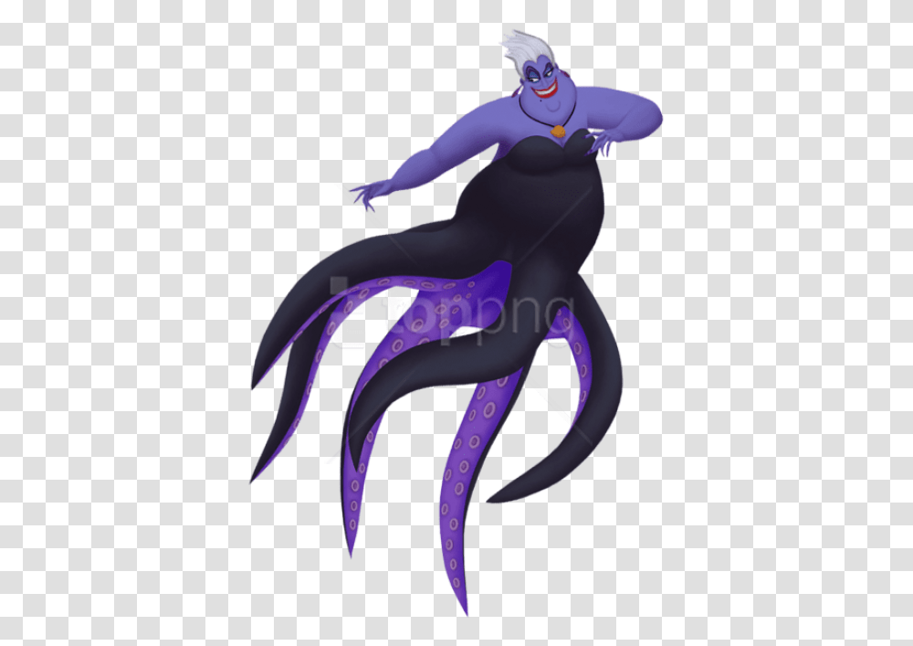The Little Mermaid Ursula The Little Mermaid Characters, Animal, Mammal, Sea Life, Person Transparent Png