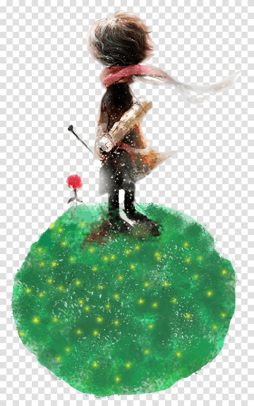The Little Prince Watercolor Painting Art Little Prince, Person, Sea Life, Animal, Plant Transparent Png
