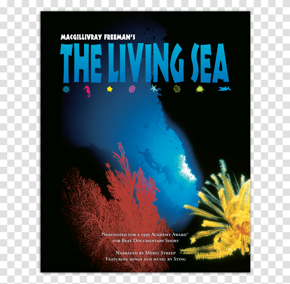 The Living Sea Dvd Sting The Living Sea, Outdoors, Water, Nature, Poster Transparent Png