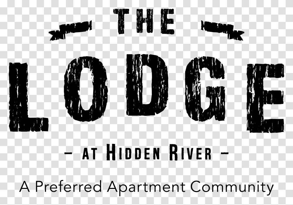 The Lodge At Hidden River Calligraphy, Number, Word Transparent Png