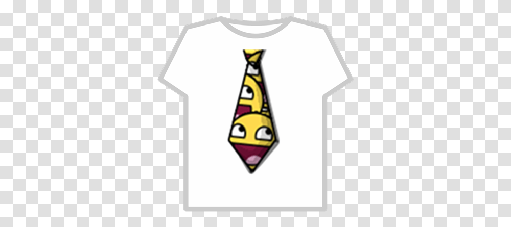 The Lol King Of All Epic Face Tie Roblox, Clothing, Apparel, T-Shirt, Symbol Transparent Png