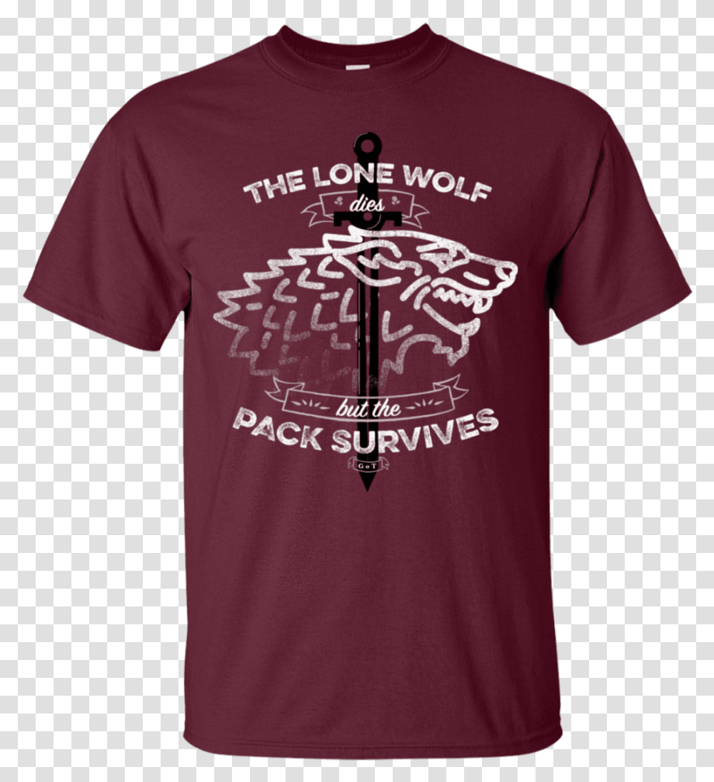 The Lone Wolf T Shirt T Shirt, Apparel, T-Shirt, Plant Transparent Png