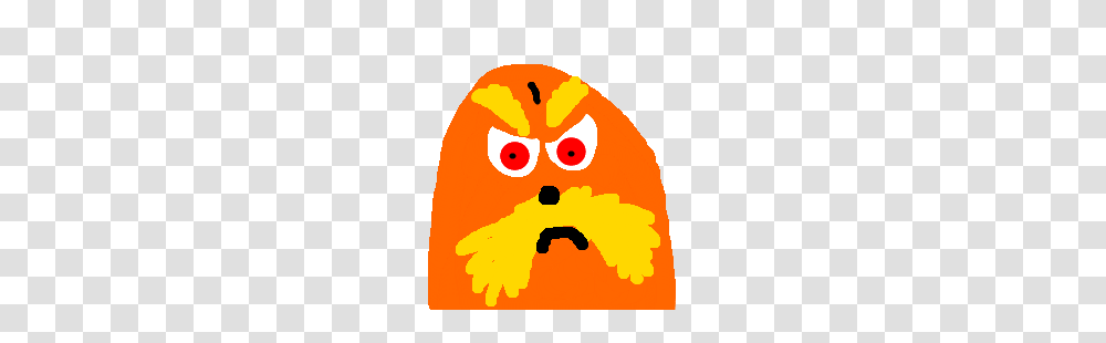 The Lorax Is Angry Drawing, Plant, Food, Sweets, Label Transparent Png