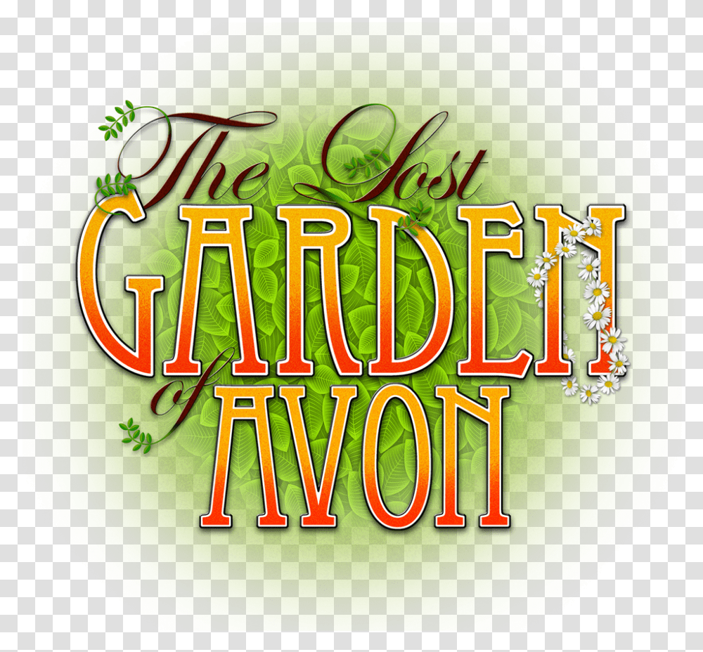 The Lost Garden Of Avon Graphic Design, Logo, Word Transparent Png