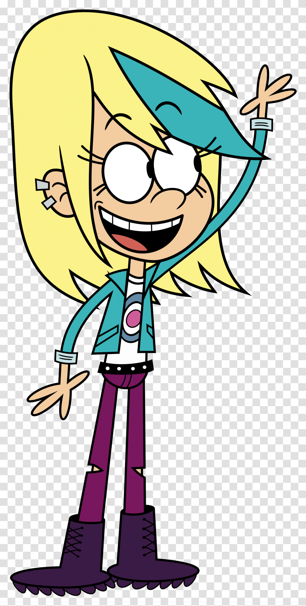 The Loud House Character Sam Sharp Waving Loud House Upcoming Episodes, Performer, Drawing Transparent Png