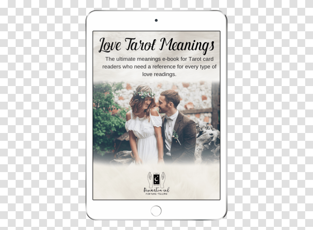 The Love Tarot Meanings E Book On Ipad Amazing Very Beautiful, Person, Poster, Advertisement Transparent Png