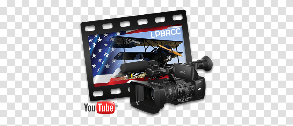 The Loveland Propbusters Rc Club Youtube 4k, Camera, Electronics, Video Camera, Flag Transparent Png
