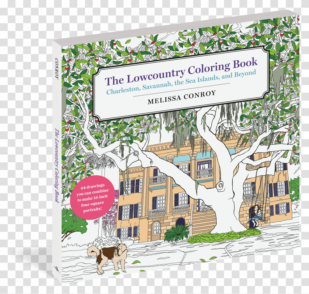 The Lowcountry Coloring Book Horizontal, Advertisement, Poster, Flyer, Paper Transparent Png